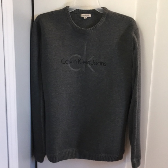 Calvin Klein Other - CALVIN KLEIN GRAY SWEATER